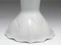 Preview: Vase, Meissen, Blüten Relief weiß, H: 18 cm