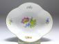 Preview: Schale oval, Meissen, Blumenmalerei Blume 3, 14 x 12 cm