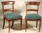 Preview: 2 Stühle, Biedermeier, ~1820, Nussbaum, 86x49x51 cm