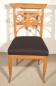 Preview: 2 Stühle, Kirschbaum massiv, Federkernpolsterung, 87,5x40x46 cm