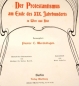 Preview: Pastor C. Werckshagen: Der Protestantismus am Ende des XIX. Jahrhunderts in Wort und Bild