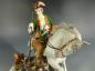 Preview: Figur Saujagd zu Pferde, Unterweissbach Porzellan, H: 32 cm