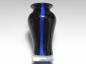 Preview: Vase, Glasvase, blauer Innenüberfang, H: 14 cm