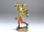 Preview: Figur Moriskentänzer, Holz, bunt und gold staffiert, H: 19 cm