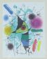 Preview: Joan Miró: Kunstdruck "Le chanteur - Der singende Fisch", 1972, im Rahmen