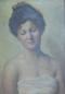 Preview: Marie Zajaczkowska: Portrait junge Dame, 1901, 26 x 18,5 cm
