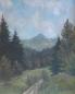 Preview: Adolf Joos, Gemälde Landschaft mit Schneekoppe