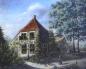 Preview: Monogrammist HS, 1871: Gemälde Hofstelle mit 2 Häusern