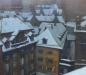 Preview: Siegfried Mackowsky: Gemälde Stadtansicht, Dresden um 1908, Blick vom Neumarkt Richtung Schlossturm und Katholische Hofkirche