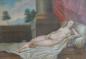 Preview: Paul Reuß (zugeschr.): Gemälde Liegender weiblicher Akt