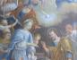 Preview: altes sakrakles Gemälde Heiligenbild Die Hochzeit von Maria und Josef