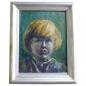 Preview: Monogrammist HE / HC: Gemälde Portrait Kind / Kinderportrait