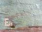 Preview: Monogrammist EH: Gemälde Boote auf See. Öl/Hartfaserplatte