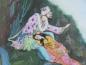 Preview: Gemälde orientalische Szene mit Tänzerinnen und Musikern