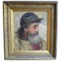 Preview: Gemälde Portrait eines alten Fischers / Seemann