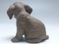Preview: Figur sitzender Hund, Karlsruher Majolika, Hummel, Mod. 5237, H: 13,5 cm
