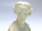 Preview: Büste einer jungen Frau, Prof. Poertzel, Alabaster, H: 15 cm