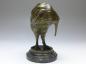 Preview: Gerhard Schliepstein: Bronzefigur Kiwi, Vogel, H: 20,5 cm