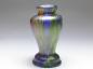 Preview: Vase, Glas, 20. Jh., bunte Einschmelzungen, lüstriert