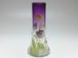 Preview: Vase, Harrach, Böhmen, um 1900, Glas, Blumendekor, Emailmalerei