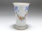 Preview: Vase, Meissen, Blumenranken und Schleifen