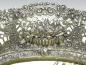 Preview: ovale Schale mit Paar, Rosendekor und Durchbruchrand, 800er Silber, 4 x 27 x 16,5 cm, 251 g