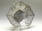 Preview: eckige Schale, durchbrochener Rand mit gefüllten Vasen, 800er Silber, 5 x 23 x 23 cm, 317 g
