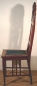 Preview: Stuhl, Hochlehnstuhl, Jugendstil, 126x46x43,5 cm