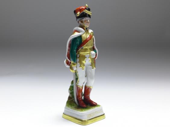 Figur General Beauharnais, Scheibe-Alsbach, bunt staffiert, H: 23,5 cm