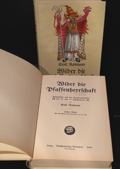Rosenow, Emil: Wider die Pfaffenherrschaft, 2 Bände