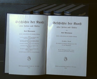 Woermann, Karl: Geschichte der Kunst aller Zeiten und Völker. 6 Bände.