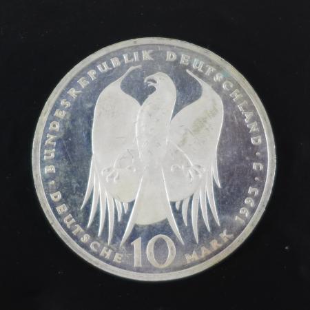 Münze, Gedenkmünze 10 DM Robert Koch 1993