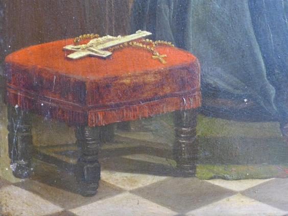 Gemälde Maria Stuarts letzte Augenblicke