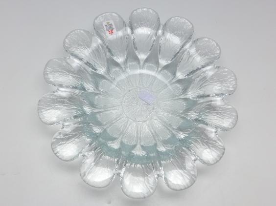 Schale, Glasschale, Holmegaard, Werner Sidse, D: 22 cm