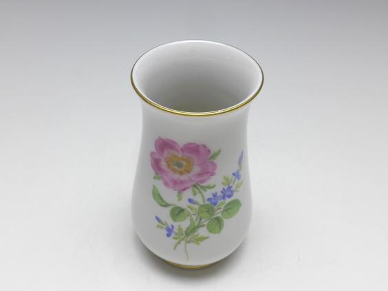 Vase,  Meissen, 20. Jh., Blume 2, H: 10,5 cm