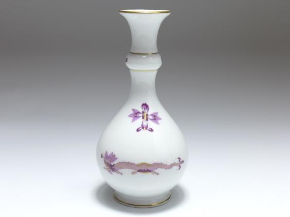 Vase, Meissen, Reicher Drache purpur