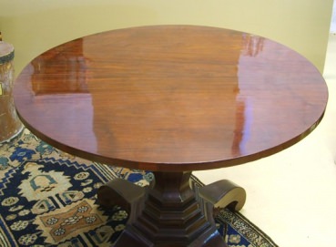 Tisch, Biedermeier um 1820, Mahagoni, 73x90,5 cm