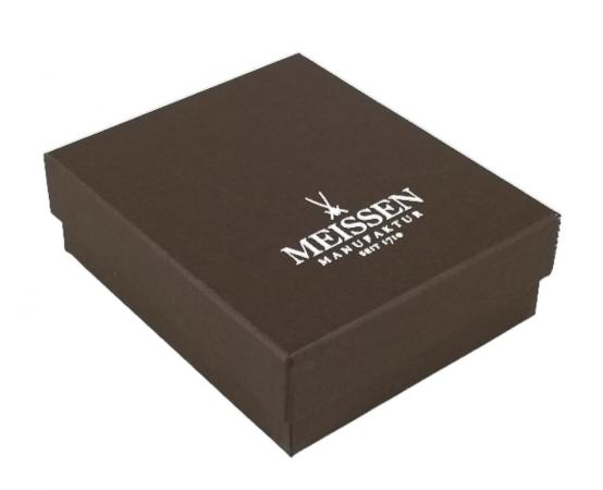 Miniatur-Kugel, Meissen, Zwiebelmuster, D: 5 cm, Geschenkkarton