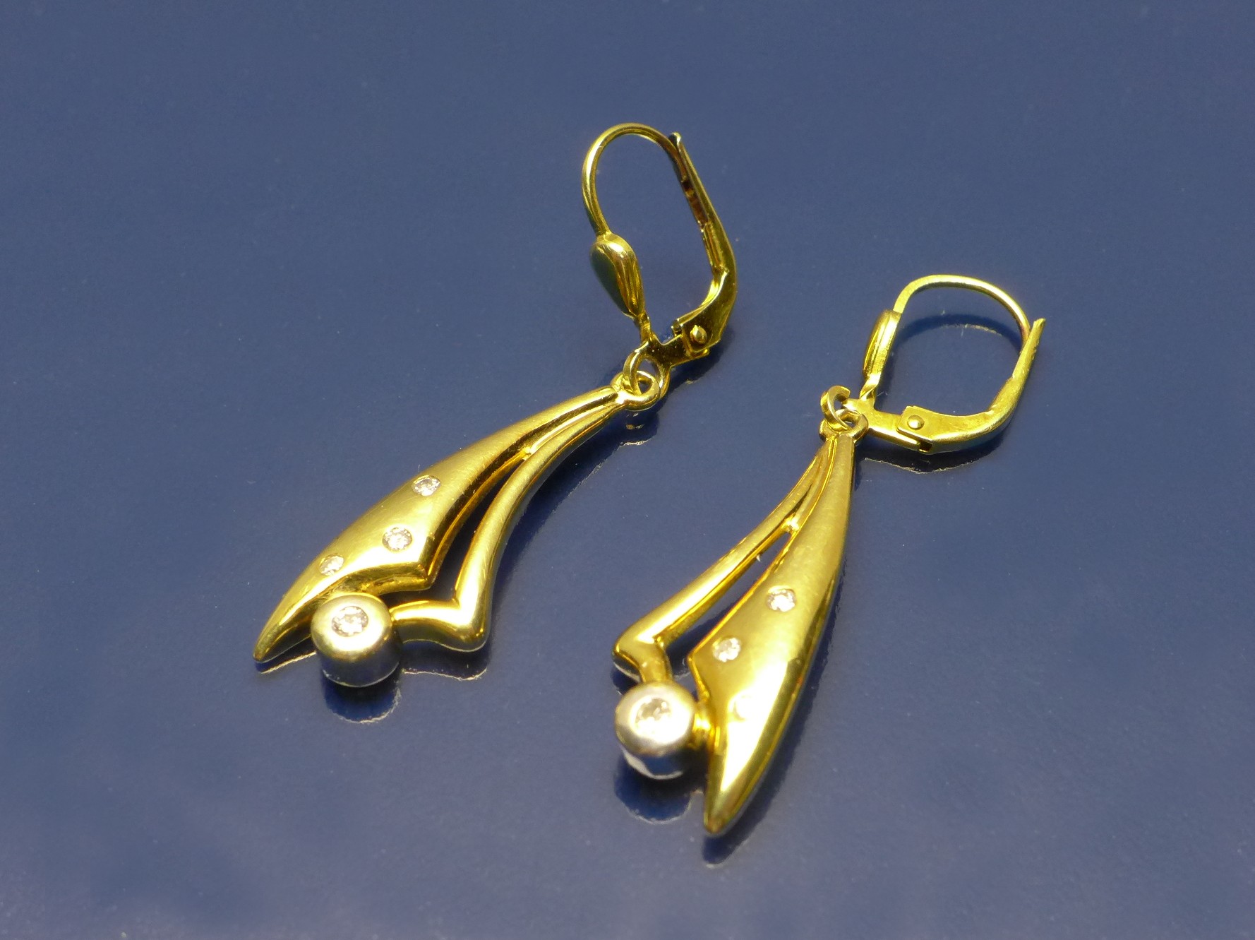 Ohrringe mit 585er | hess-shops online kaufen Gold bei Brillanten