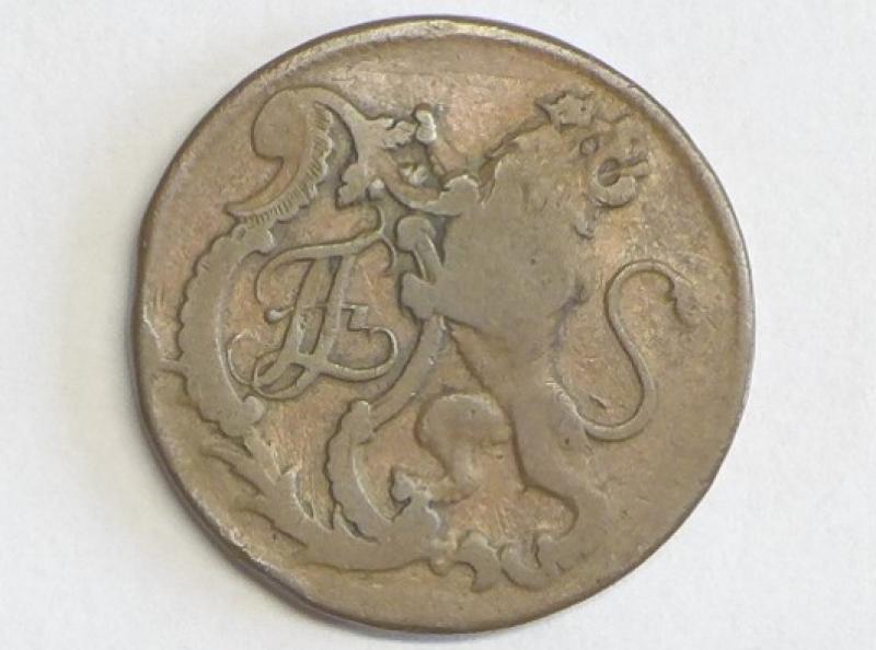 Münze 8 Heller, 1777, Hessen Friedrich II., 1760-1785, D: 31 mm