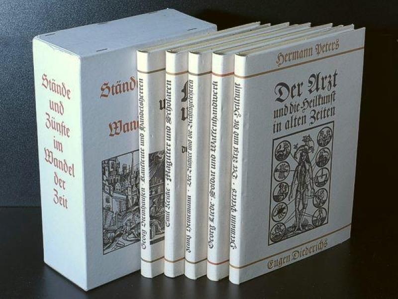 Stände und Zünfte im Wandel der Zeit. 5 Bände.