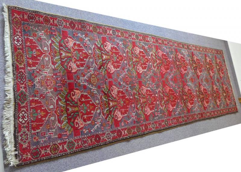 Teppich Meshkin, Persien, 328 x 108 cm