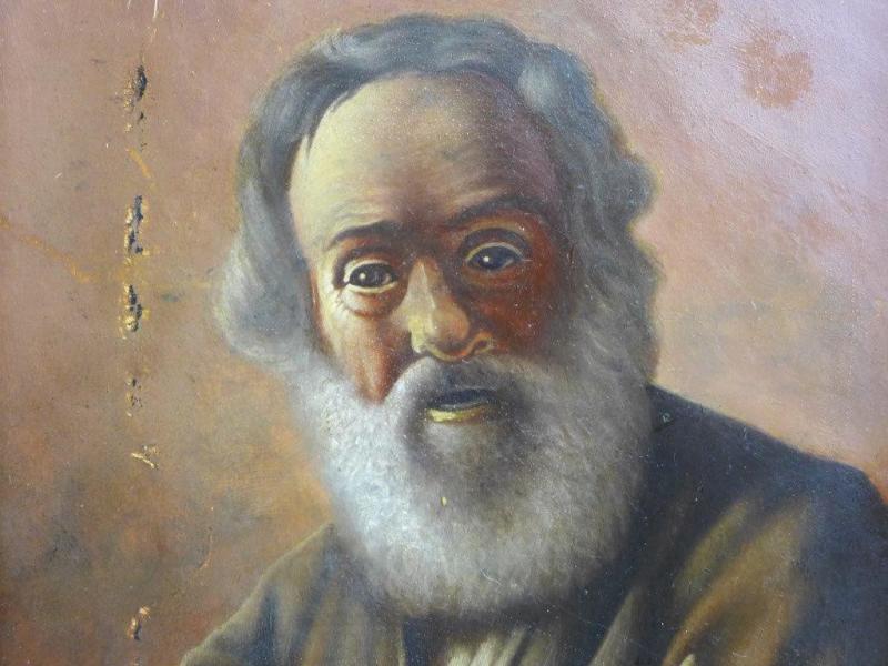 Gemälde Portrait eines alten Mannes