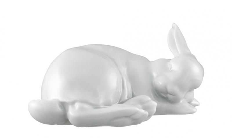 kleiner Hase 2020 Pauline, Fürstenberg, weiß, B: 10 cm