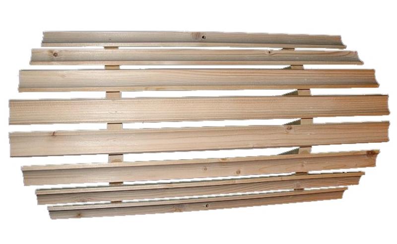 Sauna - Lampenschirm, Holz, L: 45 cm