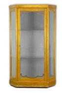 große Vitrine, Glasschrank, Biedermeierstil, Kirschbaum, H: 217 cm