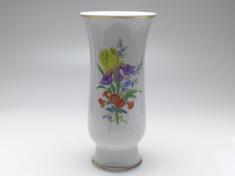 große Vase, Meissen, Blumenmalerei Blume 3 - Iris, H: 28,5 cm