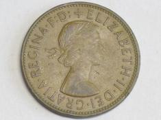 Münze 1 (One) Penny, 1966, Großbritannien, D: 30 mm