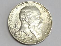 Münze 2 Mark, 1902, Baden, Friedrich I. 1856-1907